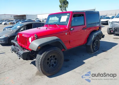 2013 Jeep Wrangler Sport z USA, uszkodzony, nr VIN 1C4AJWAG6DL704031